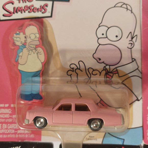 FOUR Johnny Lightning SIMPSONS Vehicles - by Playing Mantis 2003 - Picture 2 of 6